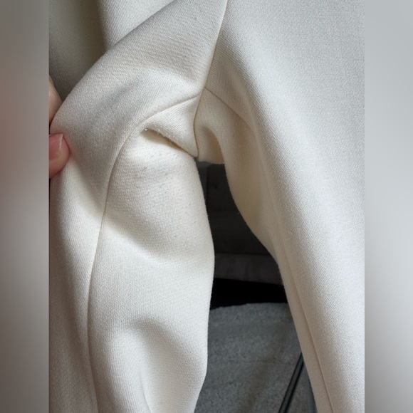 Club Monaco Cream Ivory Pleated Ankle Pants Trousers Size 6 - Picture 8 of 12